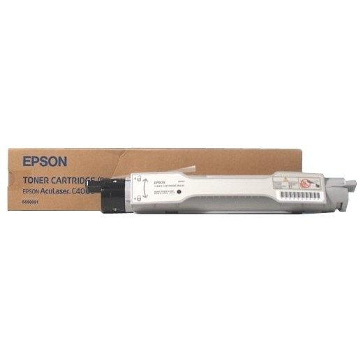Epson S050091 toner noir (d'origine) 027370 - 1