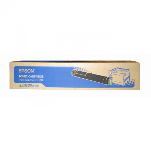 Epson S050195 toner jaune (d'origine) 027850 - 1
