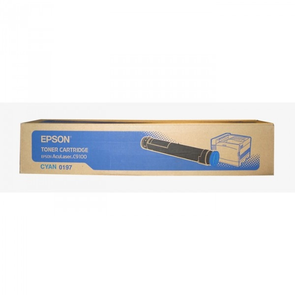 Epson S050197 toner cyan (d'origine) 027860 - 1