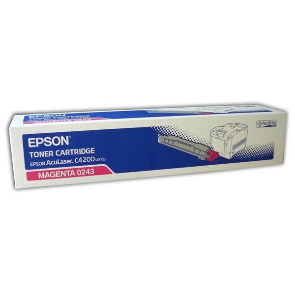 Epson S050243 toner (d'origine) - magenta 028045 - 1