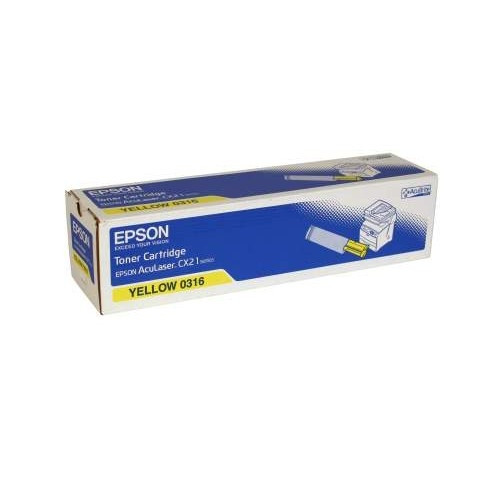 Epson S050316 toner (d'origine) - jaune 028120 - 1