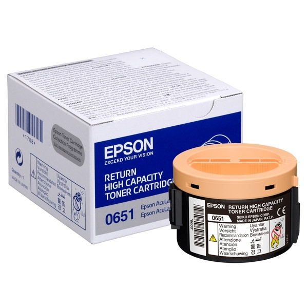 Epson S050651 toner haute capacité (d'origine) - noir 028262 - 1