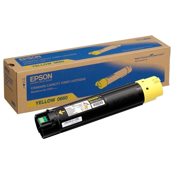 Epson S050660 toner (d'origine) - jaune 052014 - 1