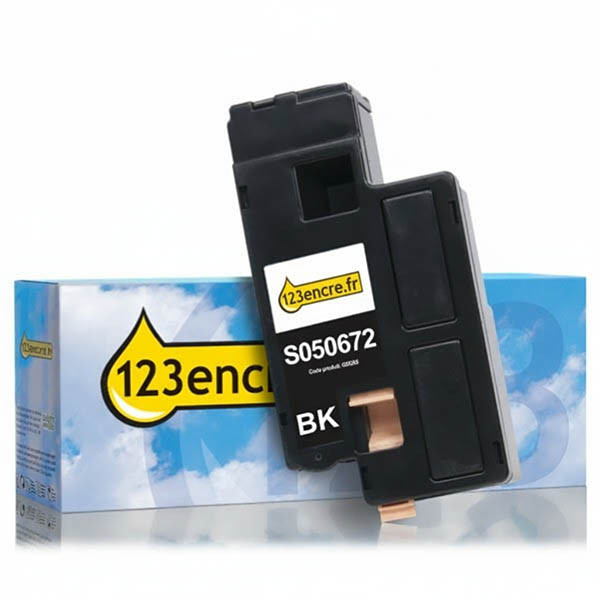 Epson S050672 toner (marque 123encre) - noir 028265 - 1