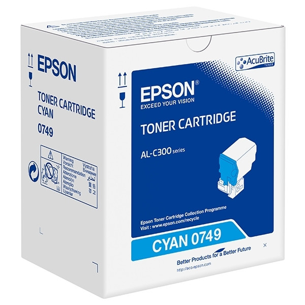 Epson S050749 toner (d'origine) - cyan 052060 - 1