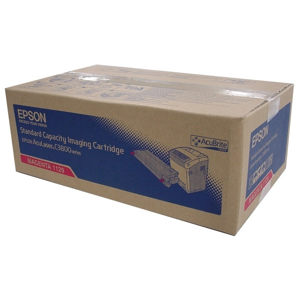 Epson S051129 toner (d'origine) - magenta 028085 - 1