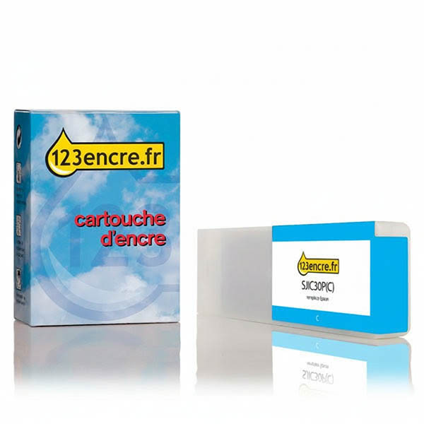 Epson SJIC30P(C) cartouche d'encre (marque 123encre) - cyan 026769 - 1