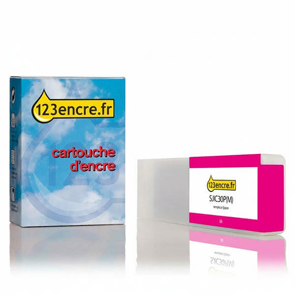 Epson SJIC30P(M) cartouche d'encre (marque 123encre) - magenta 026771 - 1