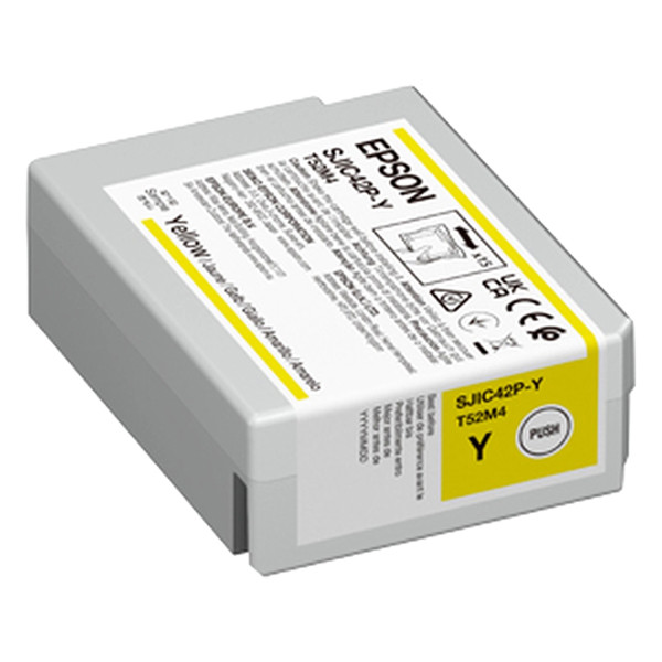 Epson SJIC42P-Y cartouche d'encre (d'origine) - jaune 084334 - 1