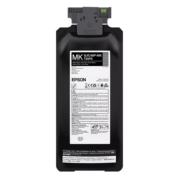Epson SJIC48P-MK cartouche d'encre (d'origine) - noir mat 083702 - 1