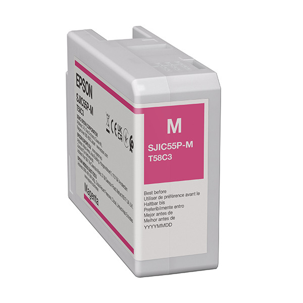 Epson SJIC55P(M) cartouche d'encre (d'origine) - magenta 083802 - 1