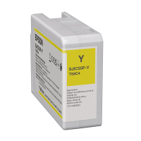 Epson SJIC55P(Y) cartouche d'encre (d'origine) - jaune 083804