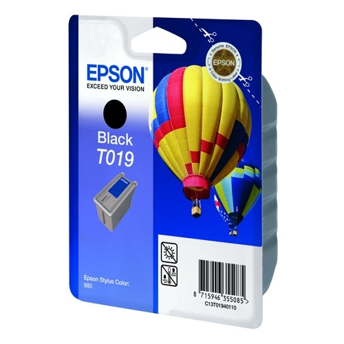 Epson T019 cartouche d'encre noire (d'origine) 020560 - 1