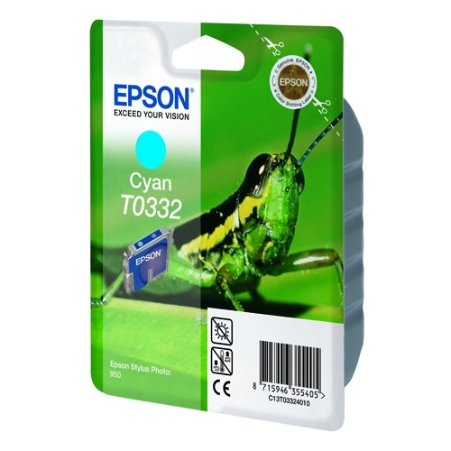 Epson T0332 cartouche d'encre cyan (d'origine) 021170 - 1