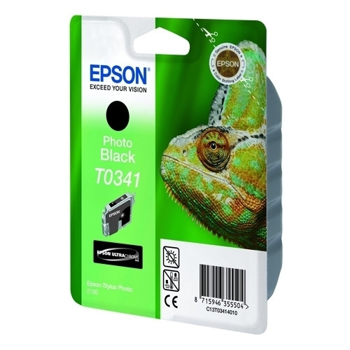 Epson T0341 cartouche d'encre (d'origine) - noir photo 022210 - 1