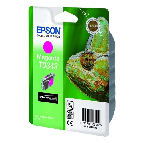 Epson T0343 cartouche d'encre (d'origine) - magenta 022250 - 1