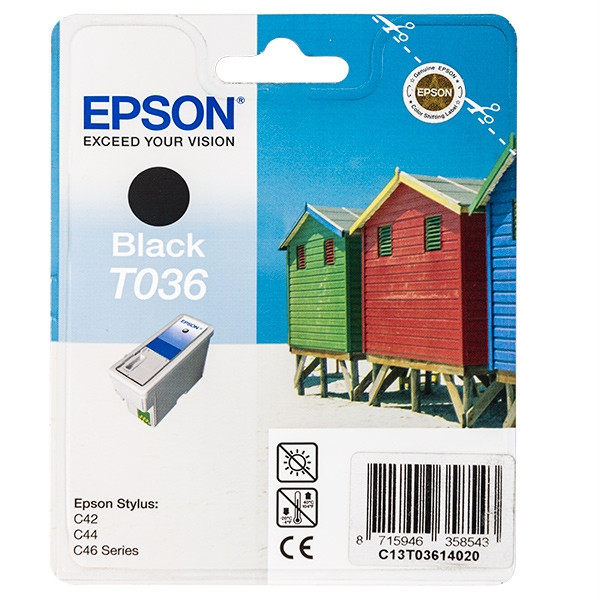 Epson T036 cartouche d'encre noire OEM d'origine 022043 - 1