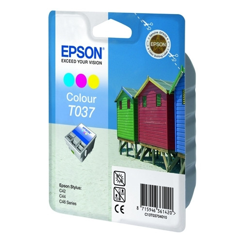 Epson T037 cartouche d'encre (d'origine) - couleur 022060 - 1