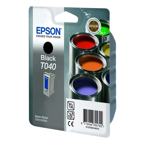 Epson T040 cartouche d'encre (d'origine) - noir 022110 - 1