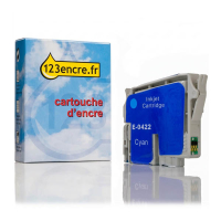 Epson T0422 cartouche d'encre cyan (marque 123encre)
