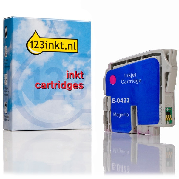 Epson T0423 cartouche d'encre magenta (marque 123encre) 022171 - 1
