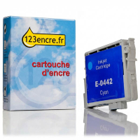 Epson T0442 cartouche d'encre cyan haute capacité (marque 123encre)
