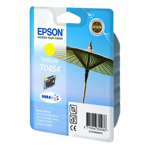 Epson T0454 cartouche d'encre jaune (d'origine) 022510 - 1