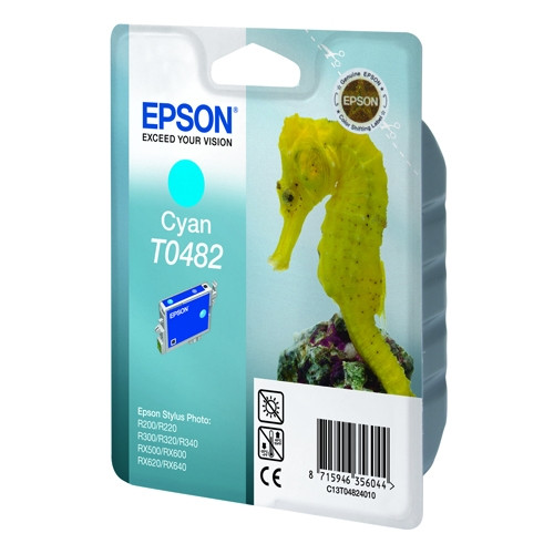 Epson T0482 cartouche d'encre (d'origine) - cyan 022550 - 1