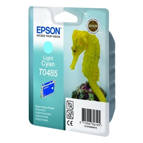Epson T0485 cartouche d'encre cyan claire (d'origine) 900754 - 1