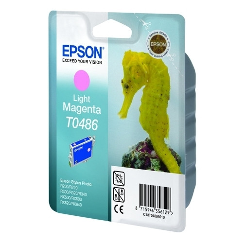 Epson T0486 cartouche d'encre magenta clair (d'origine) 900753 - 1