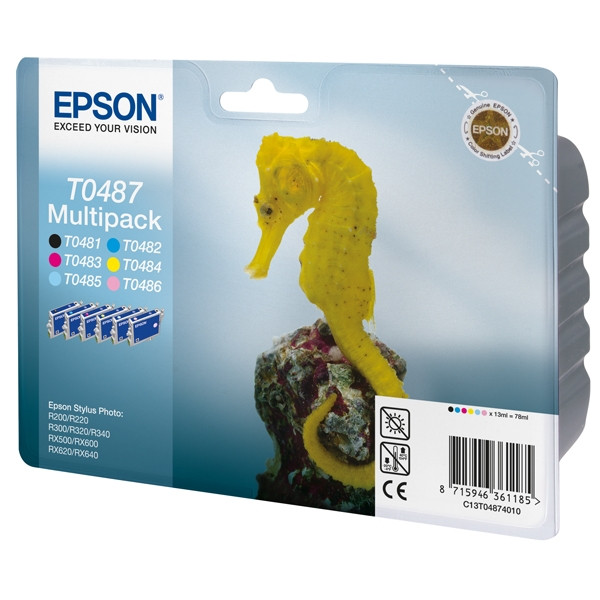 Epson T0487 multipack (d'origine) 850000 - 1