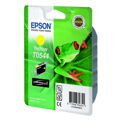 Epson T0544 cartouche d'encre jaune (d'origine) 022730 - 1