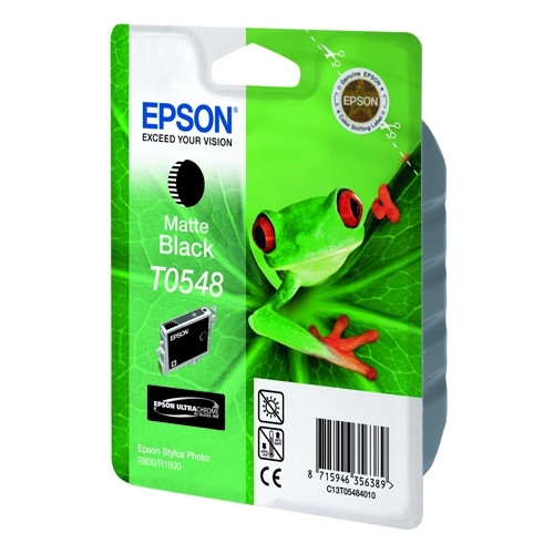 Epson T0548 cartouche d'encre (d'origine) - noir mat 022770 - 1
