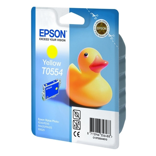 Epson T0554 cartouche d'encre (d'origine) - jaune 022890 - 1