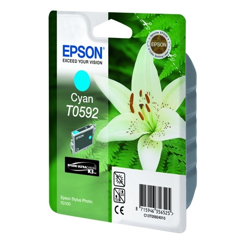 Epson T0592 cartouche d'encre (d'origine) - cyan 022955 - 1