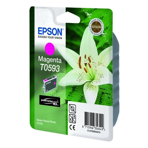 Epson T0593 cartouche d'encre magenta (d'origine) 022960 - 1