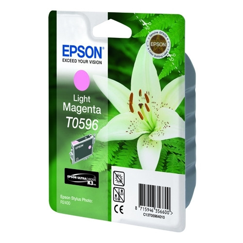 Epson T0596 cartouche d'encre (d'origine) - magenta clair 022975 - 1