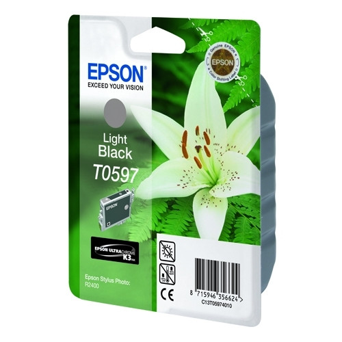 Epson T0597 cartouche d'encre noire (d'origine) 022980 - 1