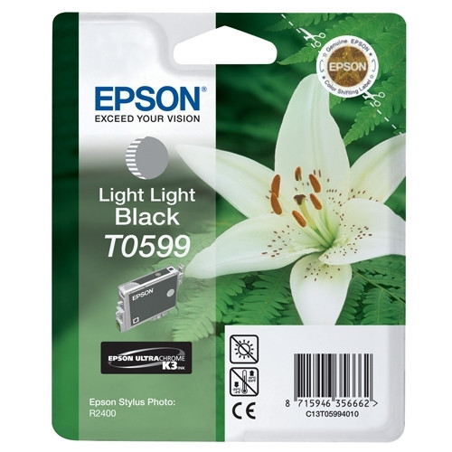 Epson T0599 cartouche d'encre noire extra claire (d'origine) 022990 - 1