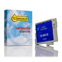 Epson T0612 cartouche d'encre cyan (marque 123encre)