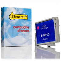 Epson T0613 cartouche d'encre magenta (marque 123encre)