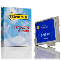 Epson T0614 cartouche d'encre jaune (marque 123encre)