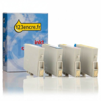 Epson T0615 multipack avec T0611, T0612, T0613 et T0614 (marque 123encre)
