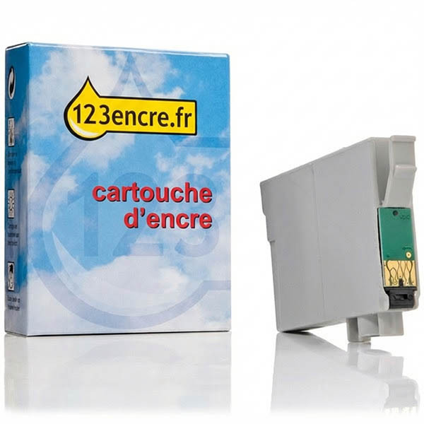 Epson T0801 cartouche d'encre noire (marque 123encre) 023073 - 1