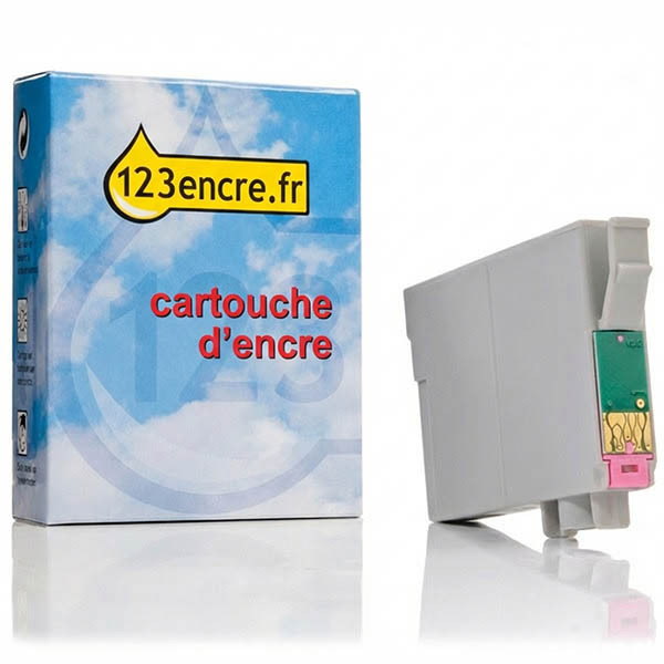 Epson T0873 cartouche d'encre magenta (marque 123encre) 023307 - 1