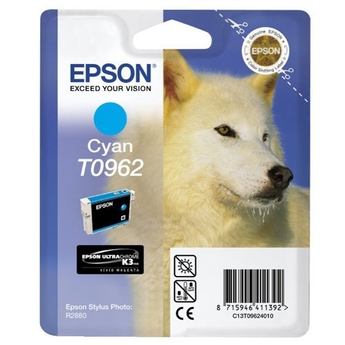 Epson T0962 cartouche d'encre (d'origine) - cyan 023328 - 1