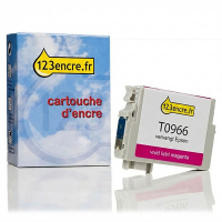 Epson T0966 cartouche d'encre magenta clair vif (marque 123encre)
