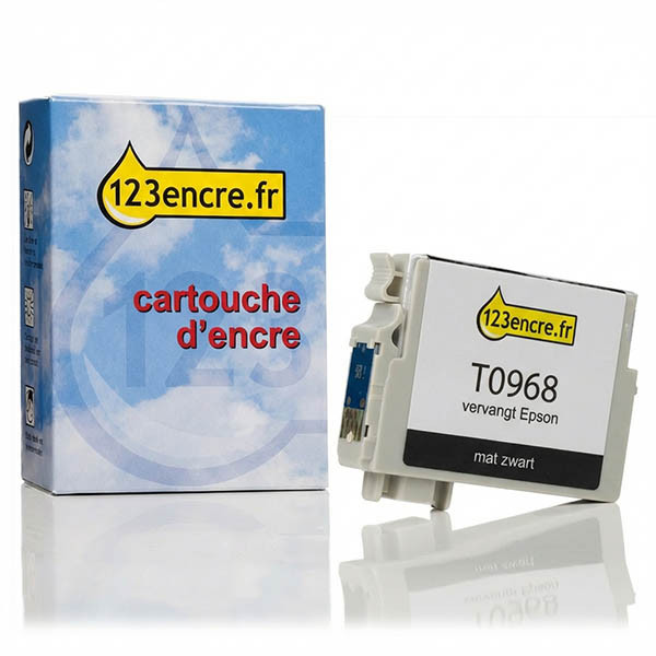 Epson T0968 cartouche d'encre noire mate (marque 123encre) 023341 - 1