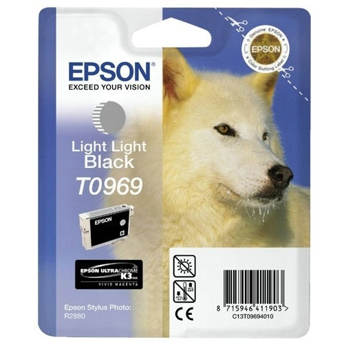 Epson T0969 cartouche d'encre noire extra claire (d'origine) 902502 - 1