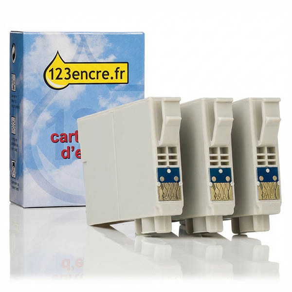 Epson T1306 multipack 3 cartouches d'encre extra haute capacité (marque 123encre) 026315 - 1